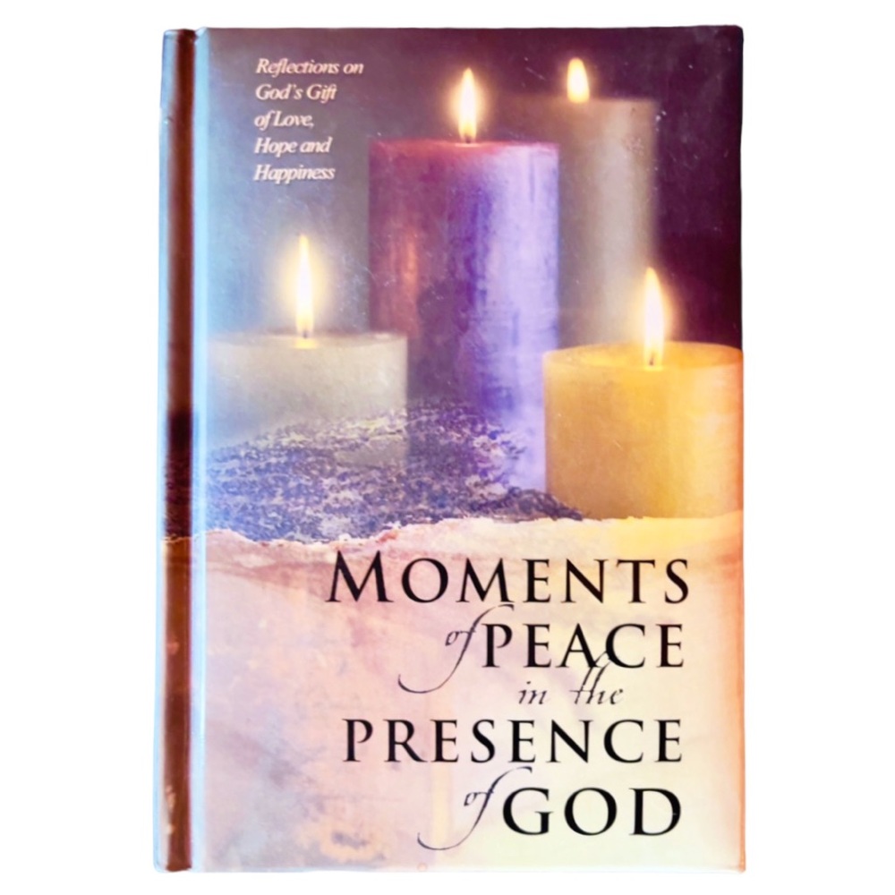 Moments of Peace in the Presence of God - Hardcover Devotional Book - 384 pages